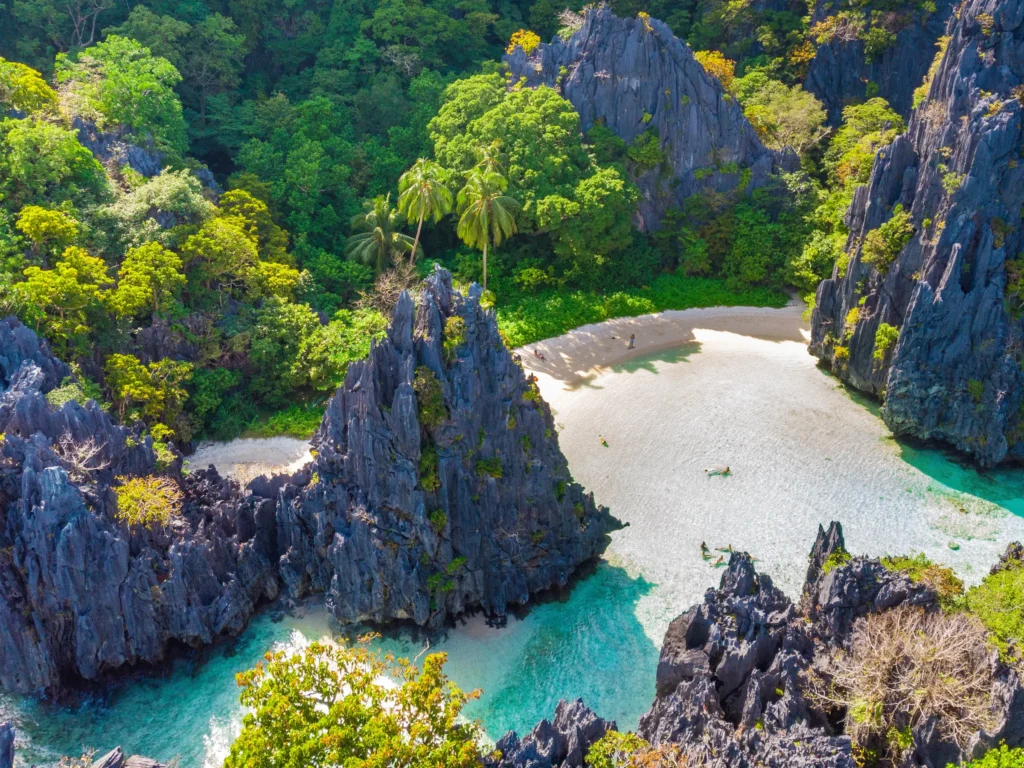 hidden beach