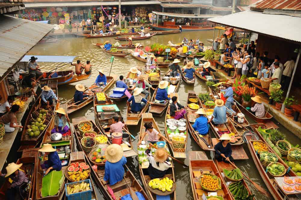 Damnoen Sanduak Floating Markets